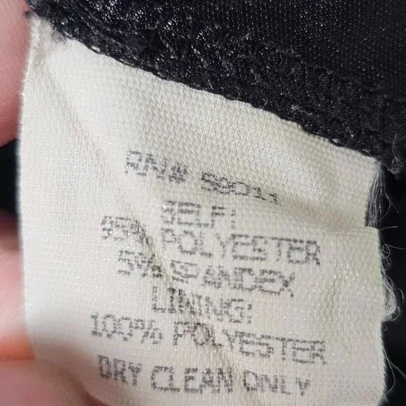 David Meister Black Cold Shoulder Dress Stretch‎ Anti-Wrinkle Womens 6 - Picture 14 of 14